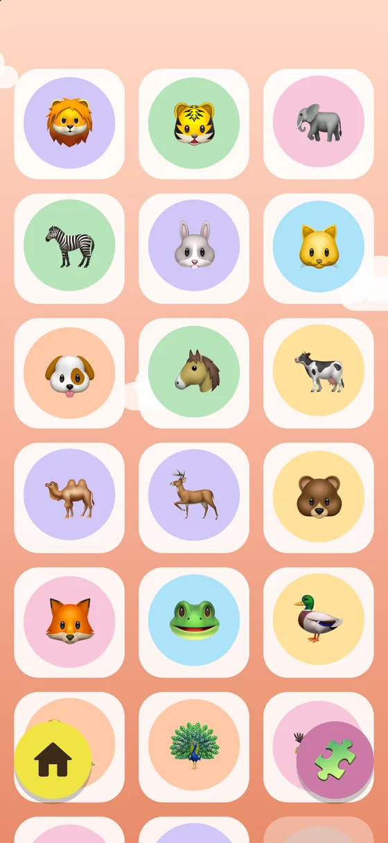 My Zoo sticker collection